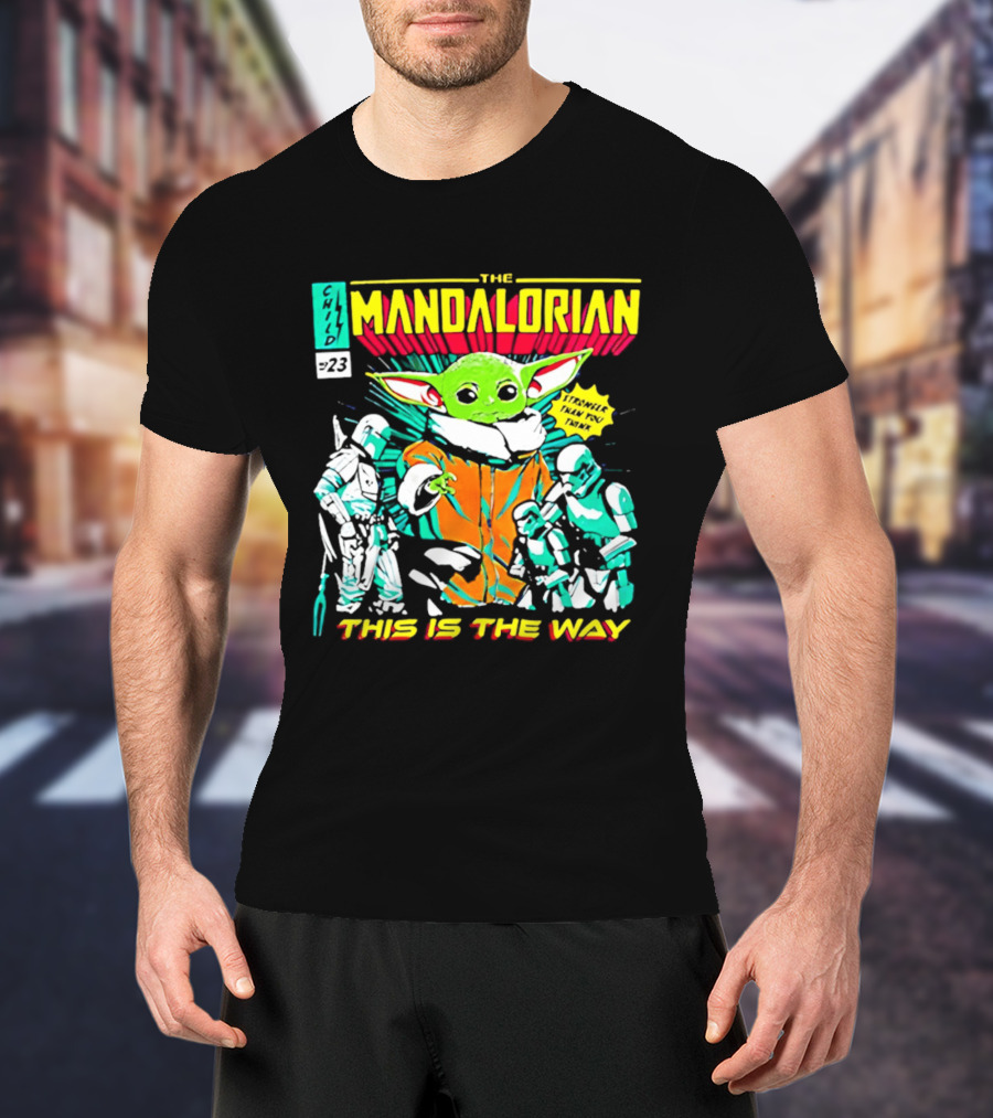 The Mandalorian Baby Yoda This Is The Way Comic Issue 29 T-Shirt