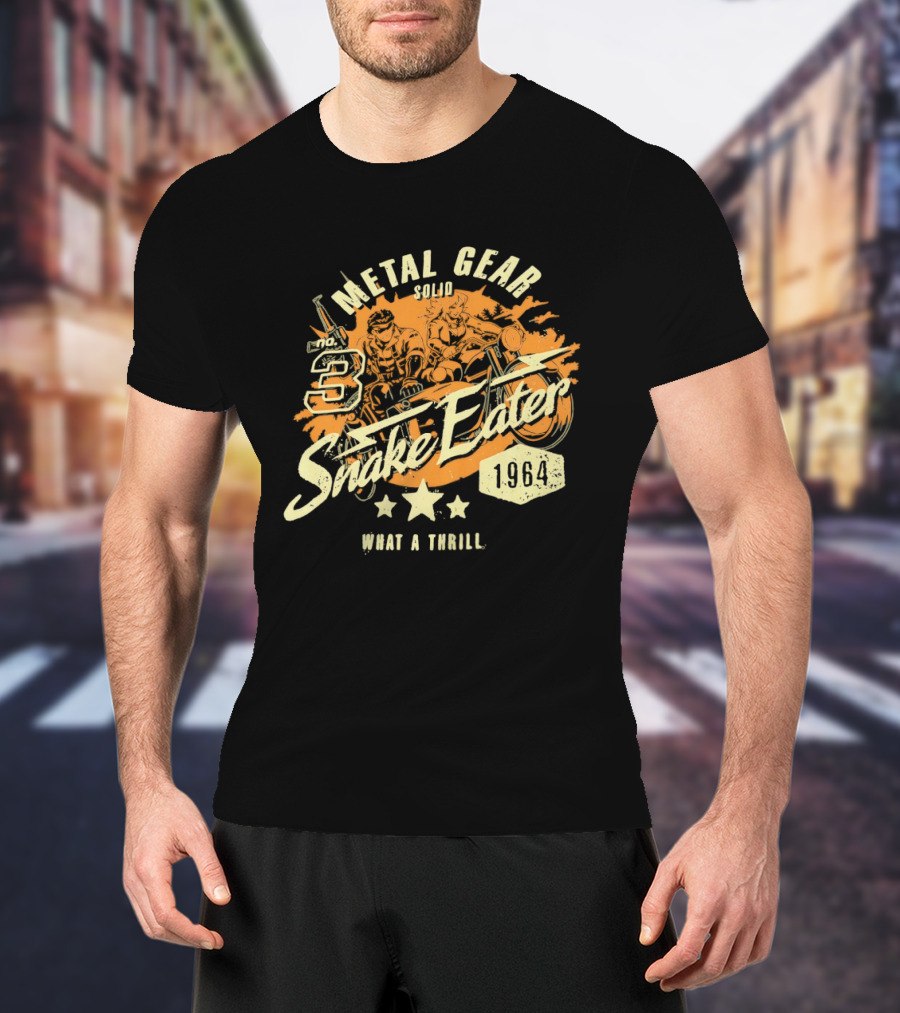 Metal Gear Solid Snake Eater 1964 What A Thrill T-Shirt