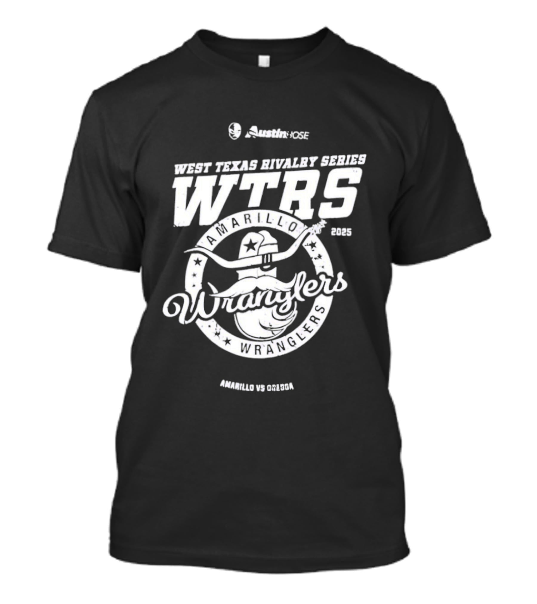 West Texas Rivalry Series WTRS Amarillo Wranglers 2025 AMARILLO VS COLORADO T-Shirt