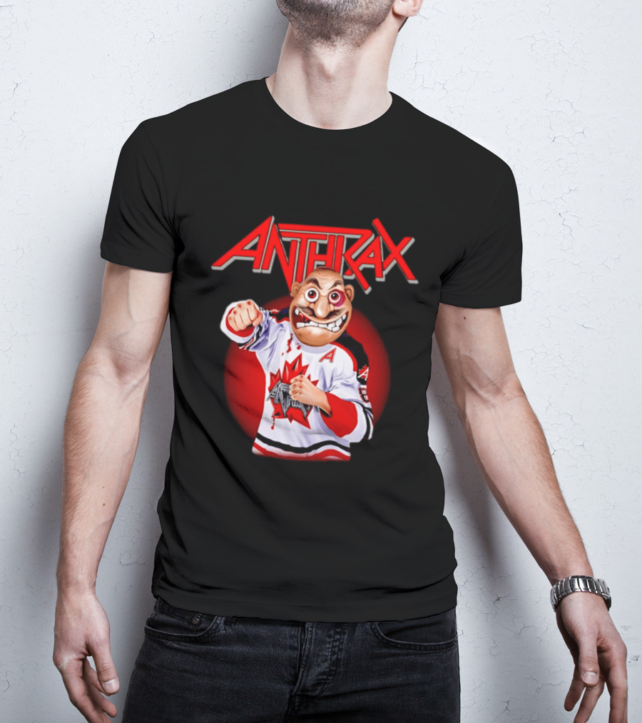 Anthrax Hockey Jersey With Mad T-Shirt