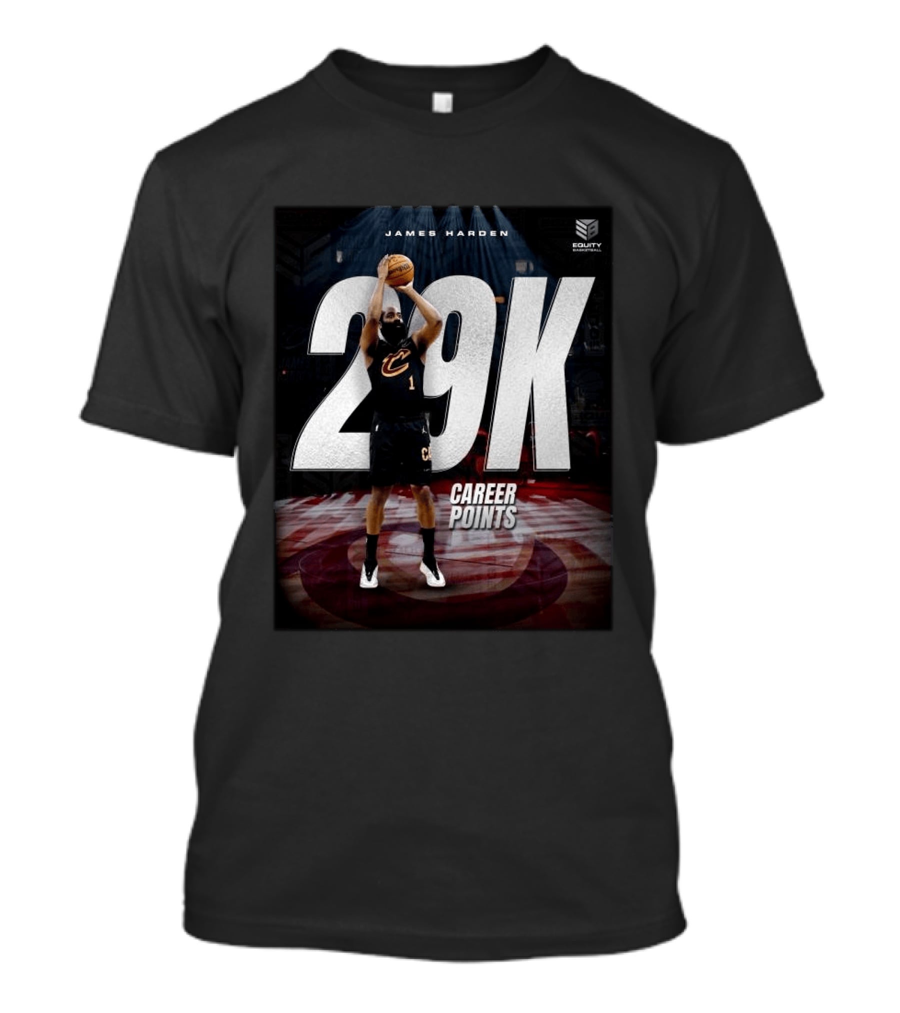 James Harden 29K Career Points NBA Milestone Celebration T-Shirt