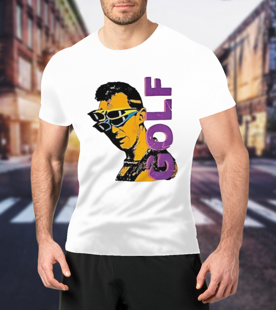 GOLF Man Sunglasses Retro Pop T-Shirt