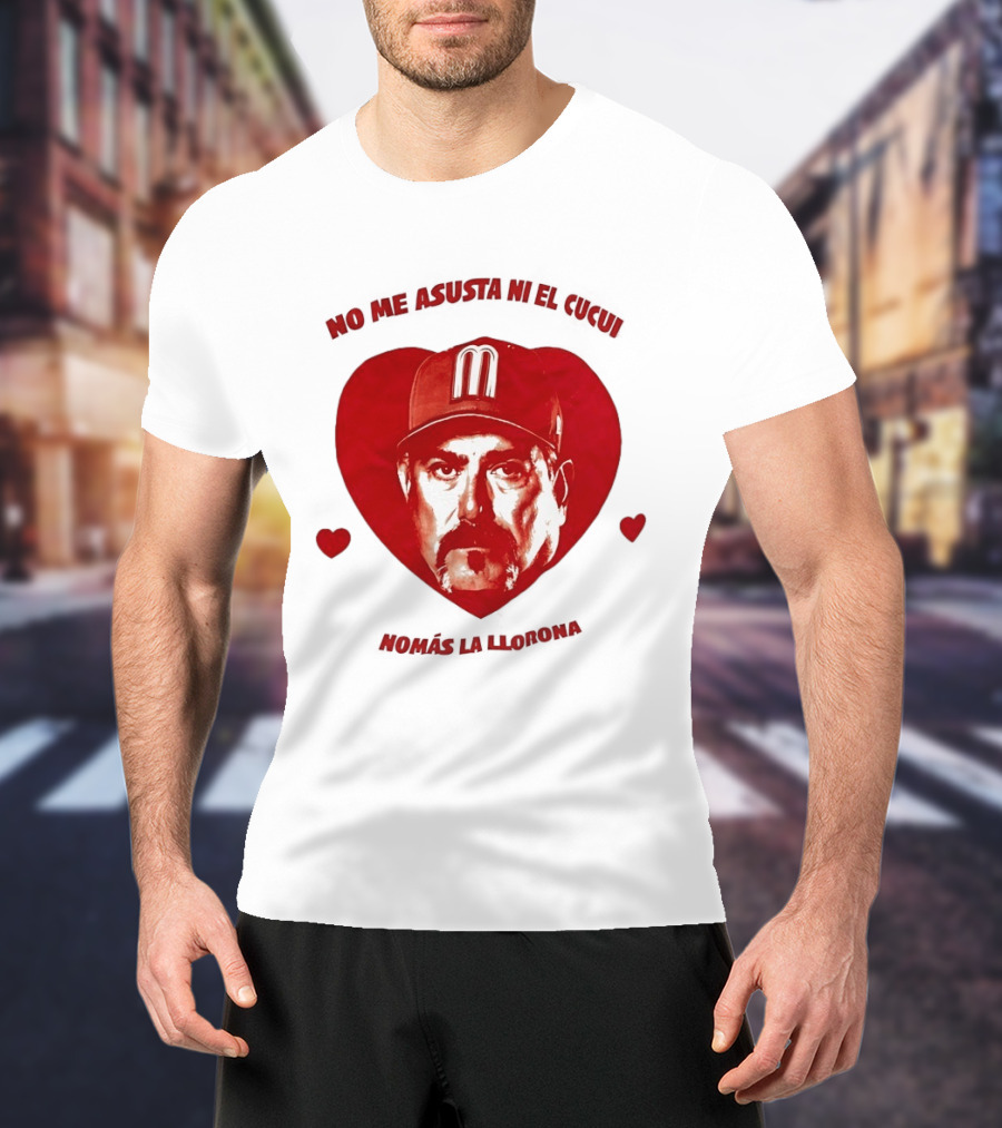Benji Gil No Me Asusta Ni El Cucui Corazón Valle Duendos T-Shirt