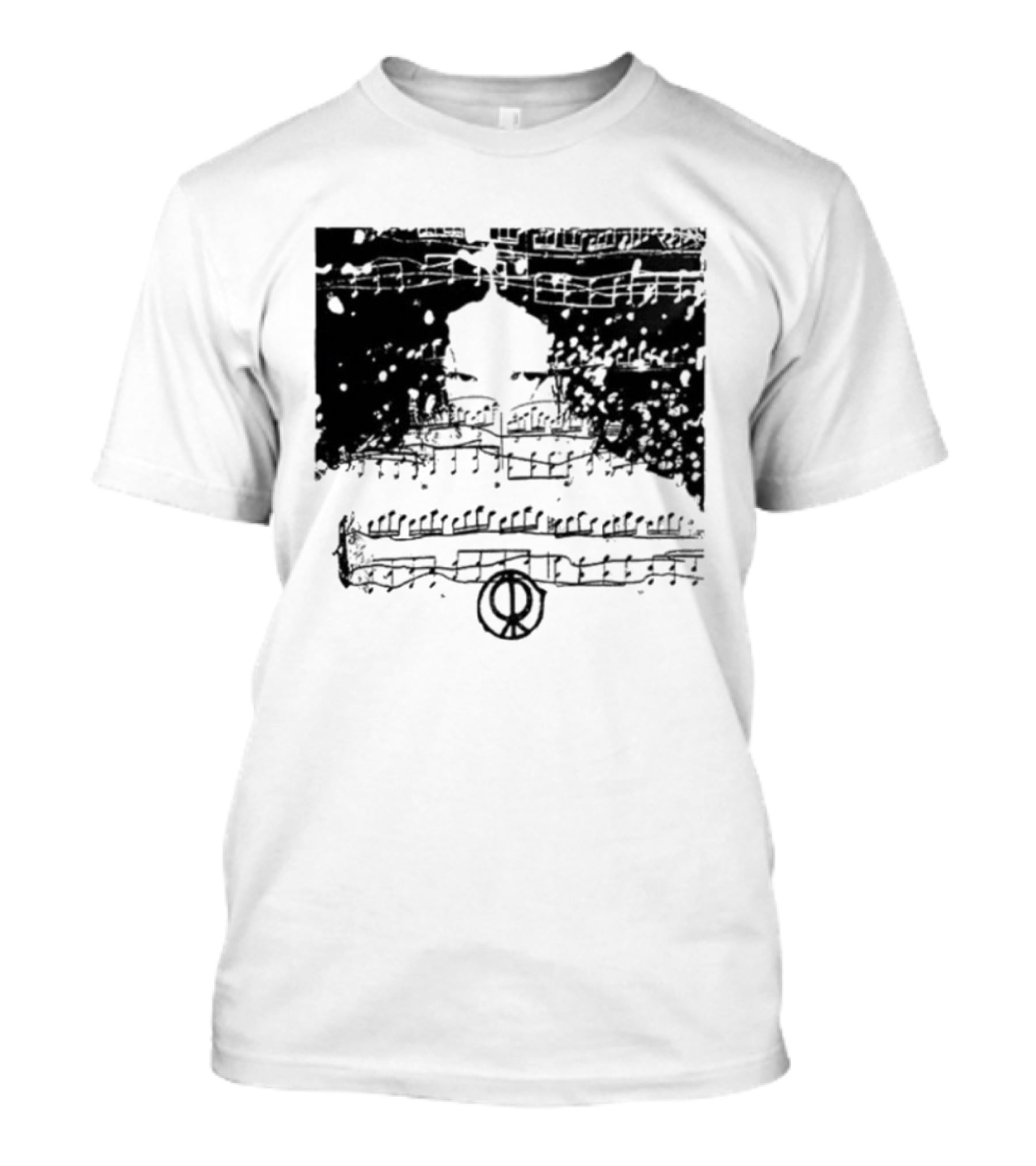 Rosalia New Era Lux In Madrid Music Note T-Shirt