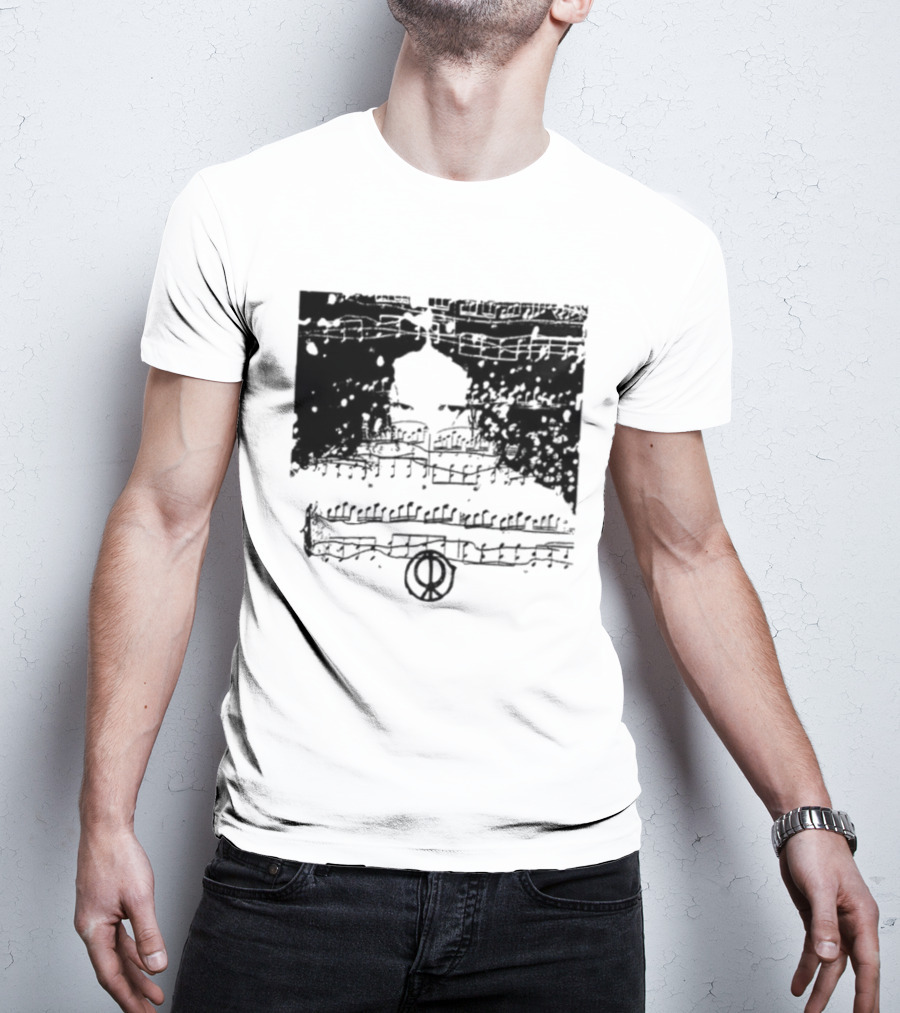 Rosalia New Era Lux In Madrid Music Note T-Shirt