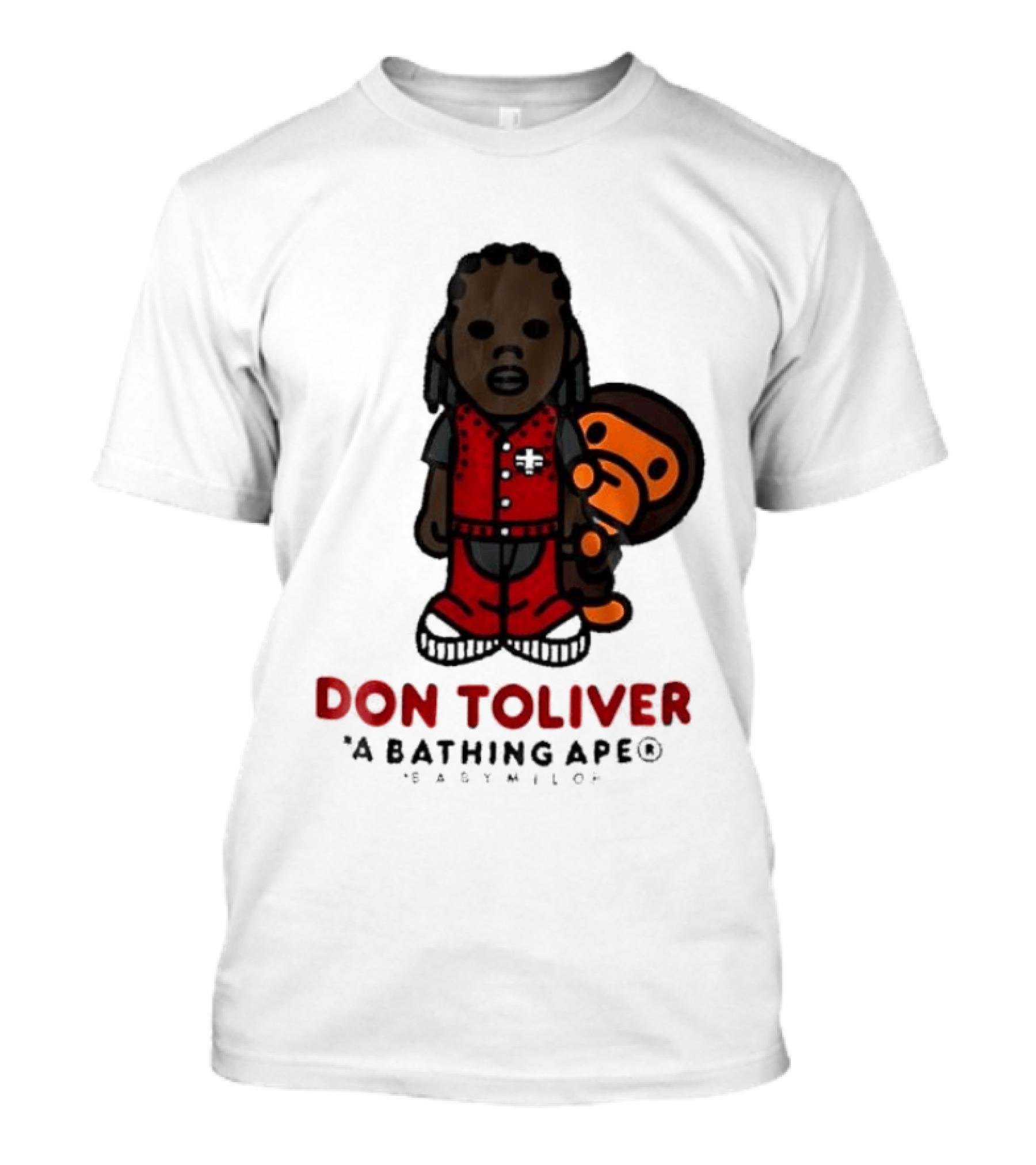 Don Toliver A Bathing Ape Baby Milo Collaboration T-Shirt