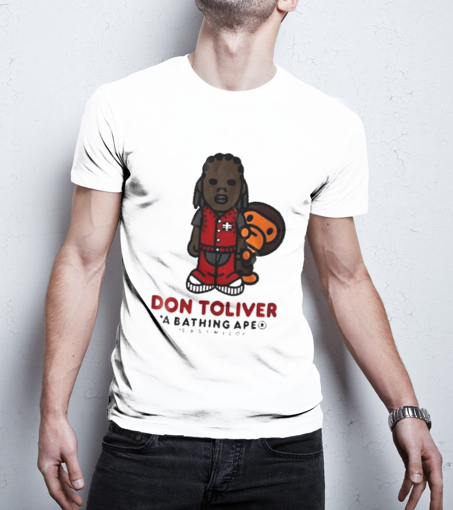 Don Toliver A Bathing Ape Baby Milo Collaboration T-Shirt
