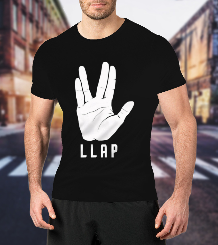 LLAP Vulcan Salute Hand T-Shirt