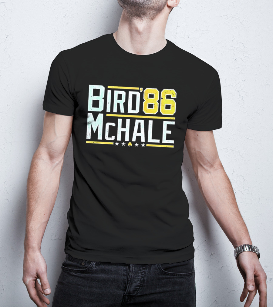 Bird '86 McHale Retro Basketball T-Shirt