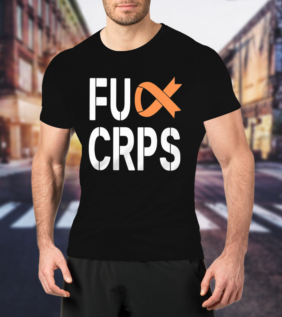 CRPS Awareness Orange Ribbon Support T-Shirt