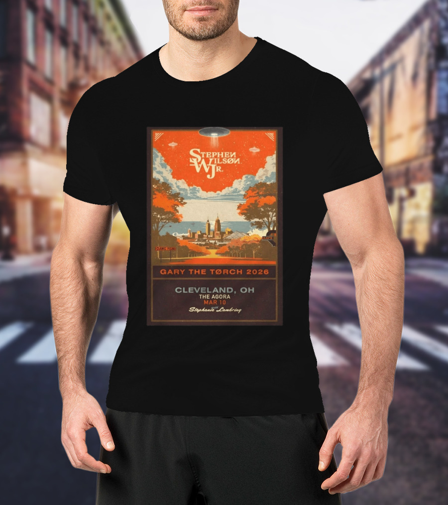 Stephen Wilson JR. Gary The Torch 2026 Agora Theatre Cleveland OH March 10 Stephanie Lambing T-Shirt