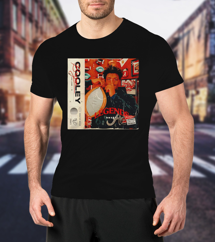 Bryson Cooley Alabama Legends MMXXVI Built By Bama Football T-Shirt