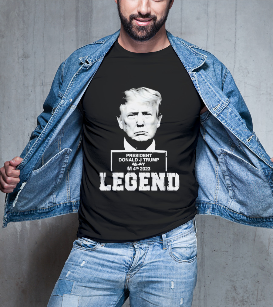 President Donald J Trump Legend May 4th 2023 T-Shirt