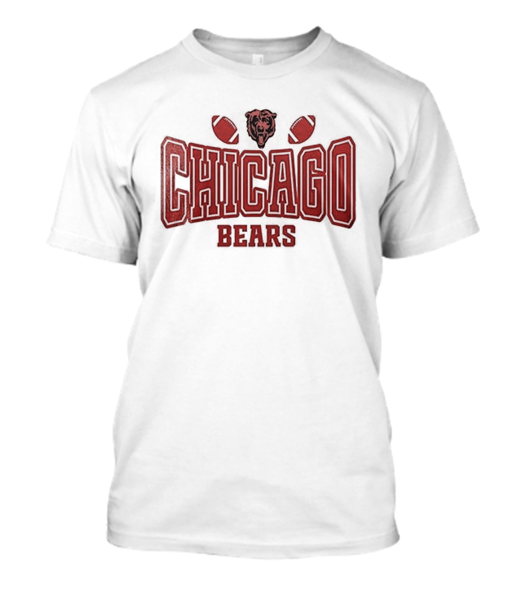 Chicago Bears My Heart Belongs Valentine's Day T-Shirt