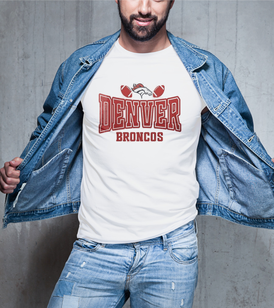 Denver Broncos Valentine's Day Sorry Ladies My Heart Belongs Football Fan T-Shirt