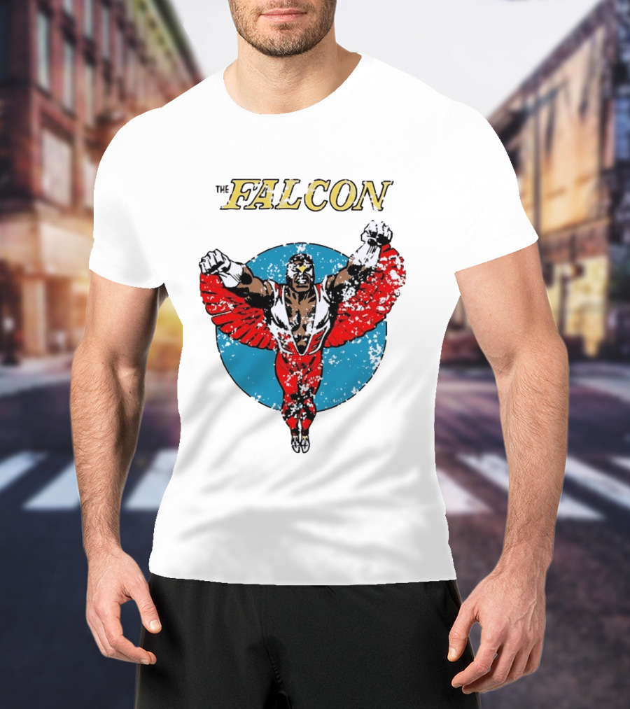 The Falcon Flying Marvel Comics T-Shirt