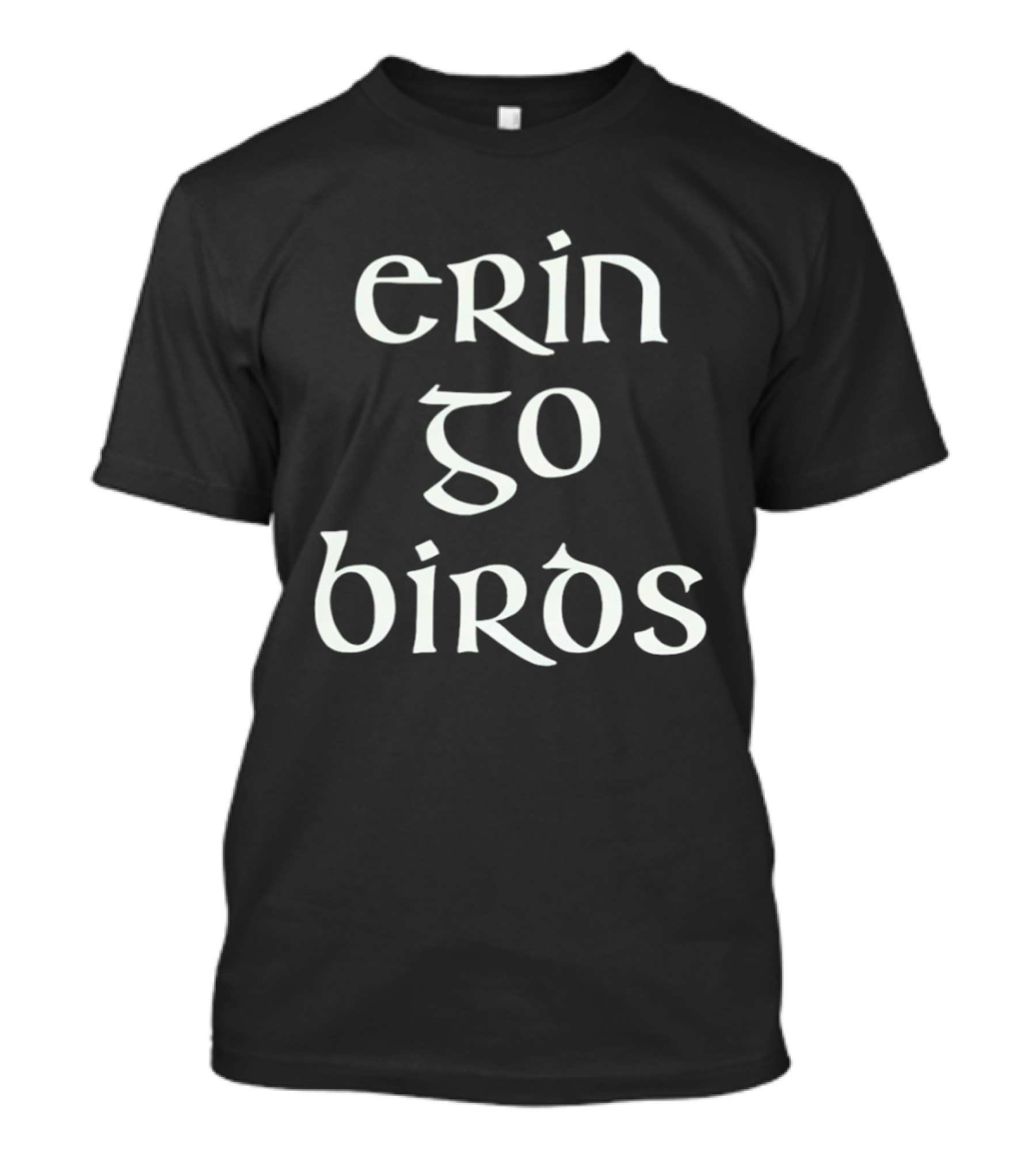Erin Go Birds St Patrick's Day Irish Themed Fun T-Shirt
