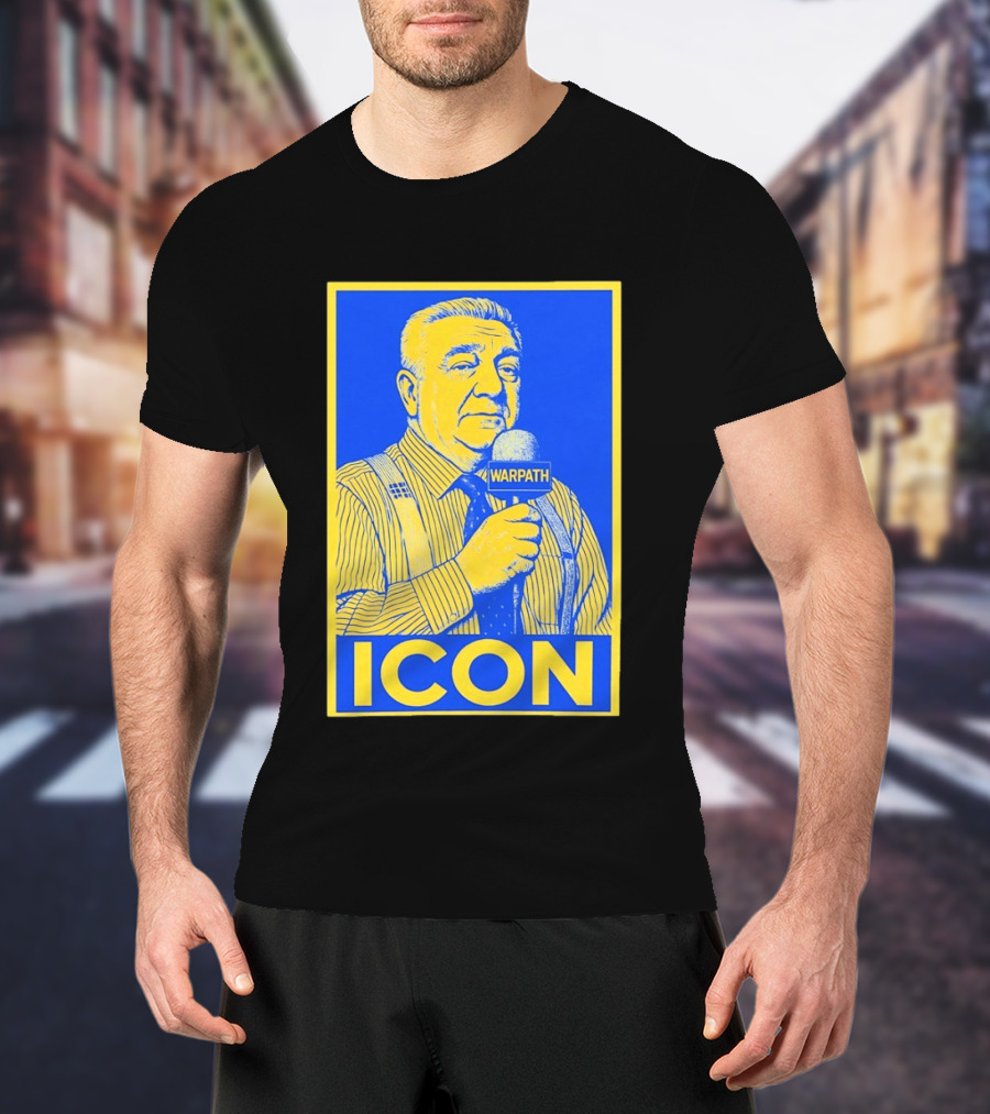 Larry King Warpath Microphone T-Shirt