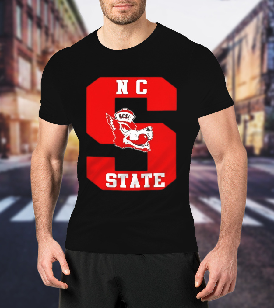 NC State Wolfpack NCSU Red Wolf T-Shirt