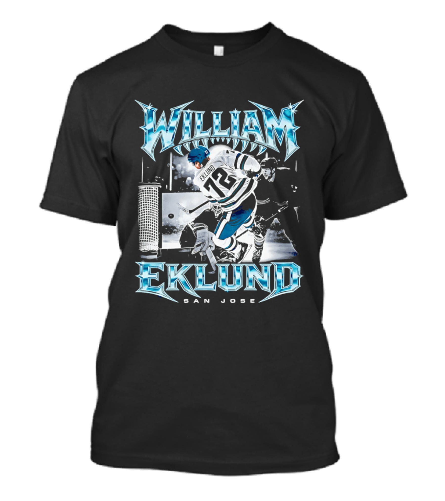 William Eklund San Jose Ice Hockey Player 72 Jersey T-Shirt