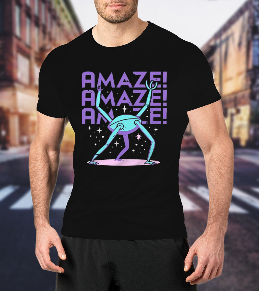 Project Hail Mary Amaze Alien Creature Repeated T-Shirt