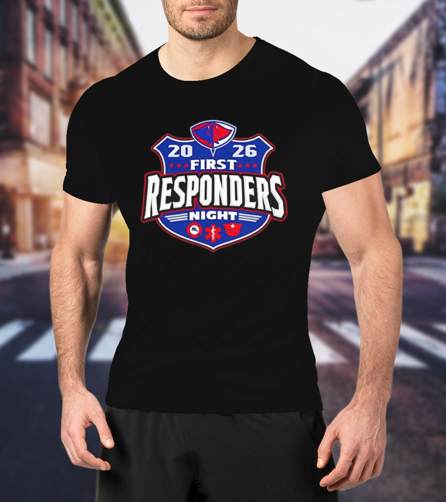 South Carolina Stingrays 2026 First Responders Night Event T-Shirt