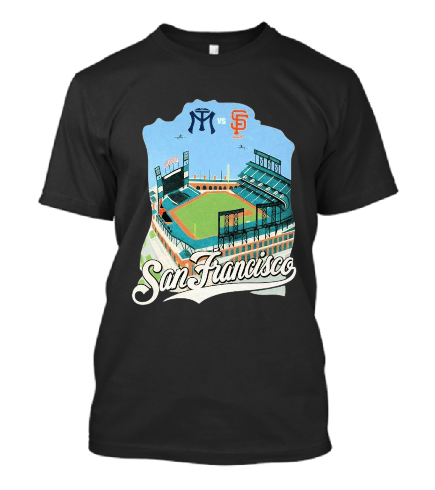 Sultanes Vs Giants 2026 San Francisco Stadium Showdown T-Shirt