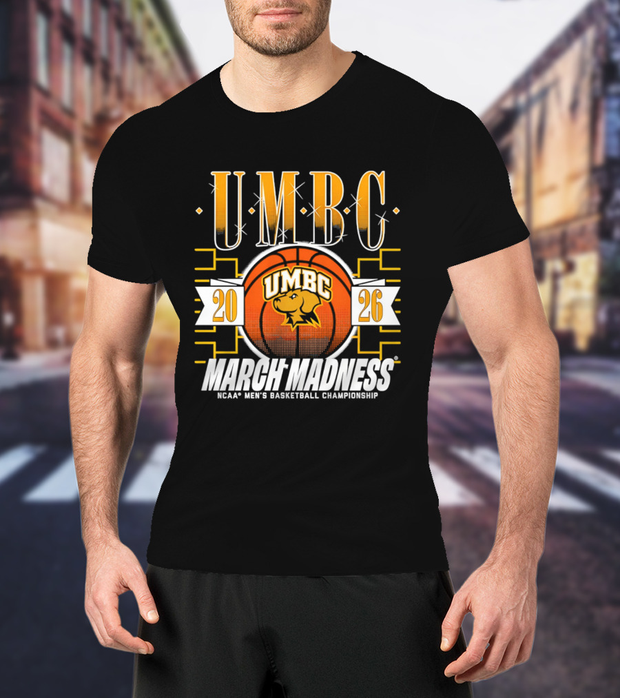 UMBC Retrievers 2026 NCAA Men's Basketball March Madness Championship T-Shirt