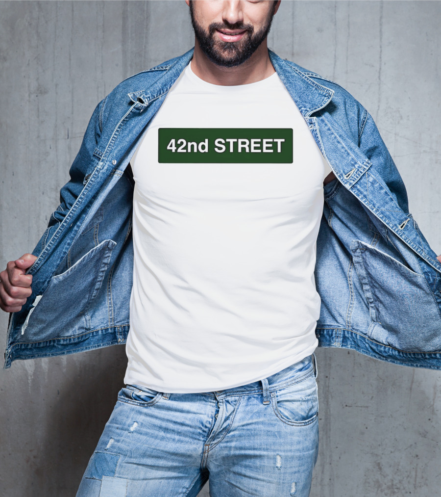 42nd Street Station Vintage Subway Sign T-Shirt