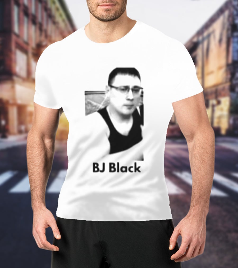 BJ Black Monochrome Sunglasses T-Shirt