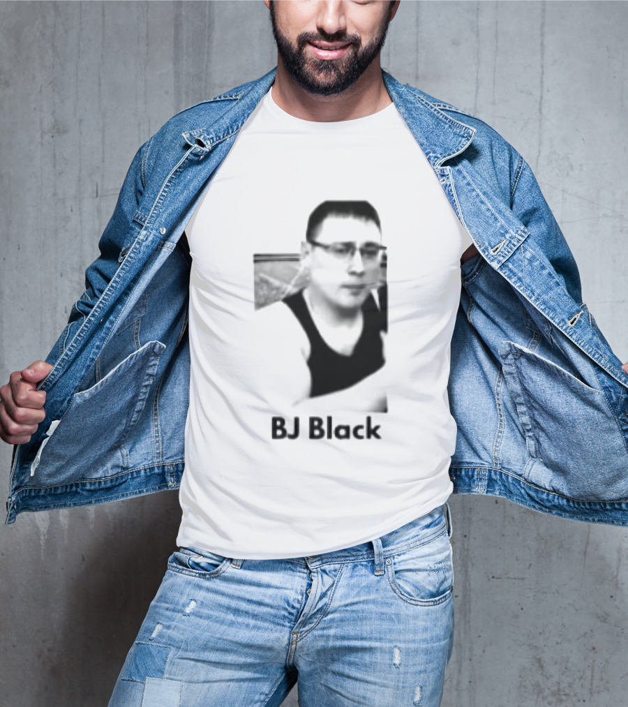 BJ Black Monochrome Sunglasses T-Shirt