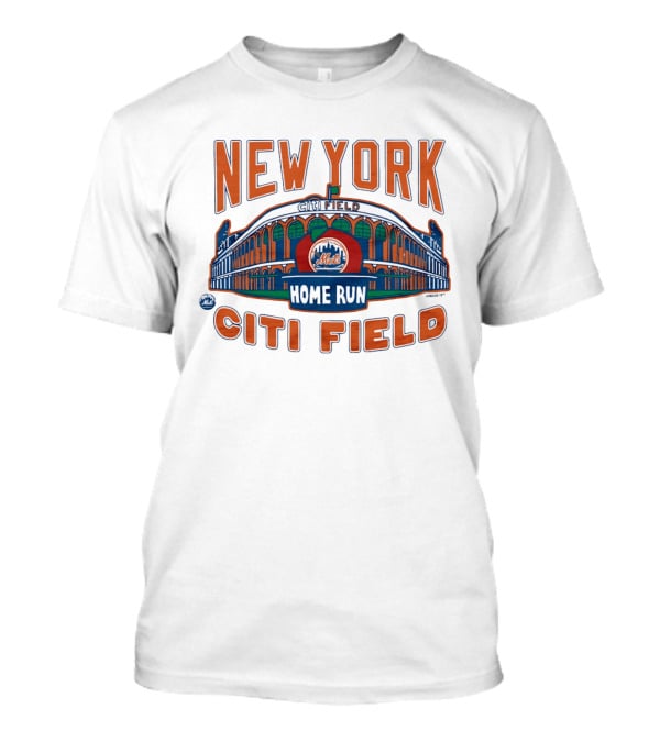 New York Mets Citi Field Home Run Mets Stadium T-Shirt