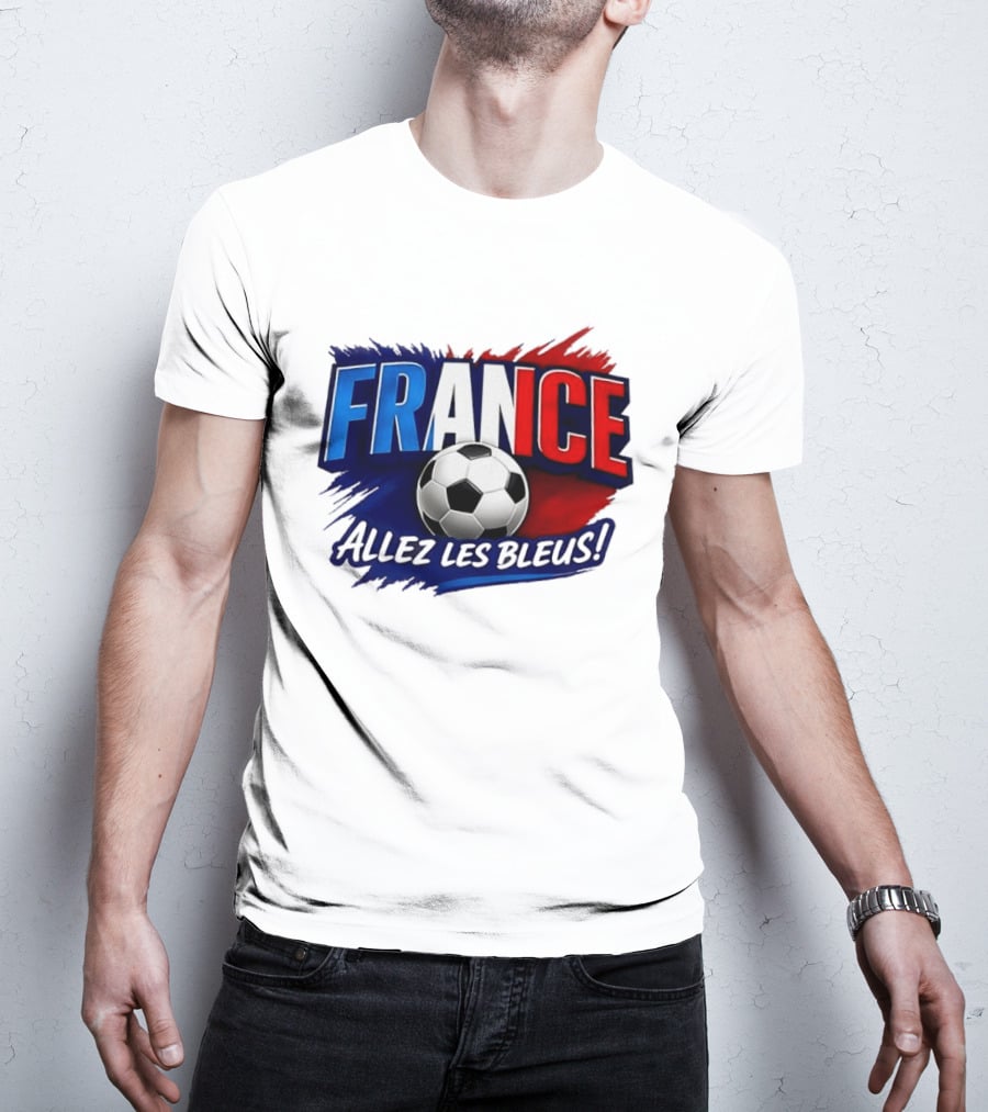 France Allez Les Bleus Soccer FIFA World Cup 2026 T-Shirt
