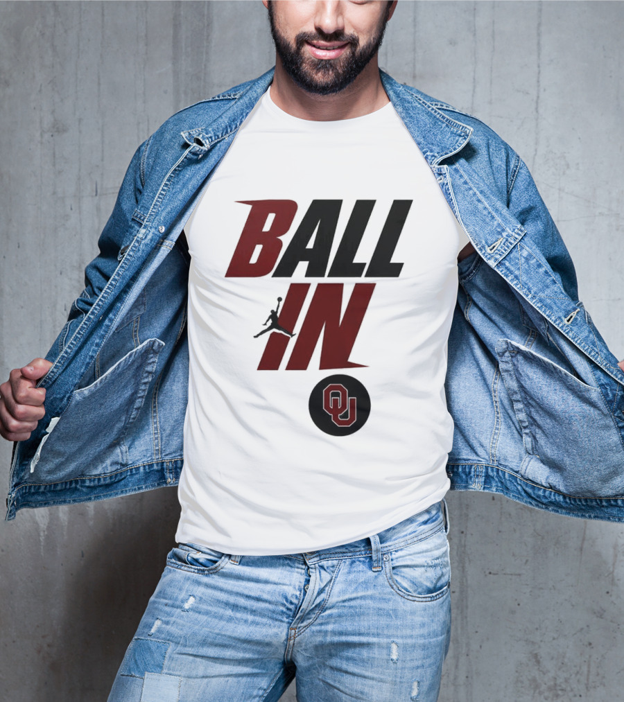 Ball In Oklahoma Sooners OU 2026 Women's Basketball T-Shirt