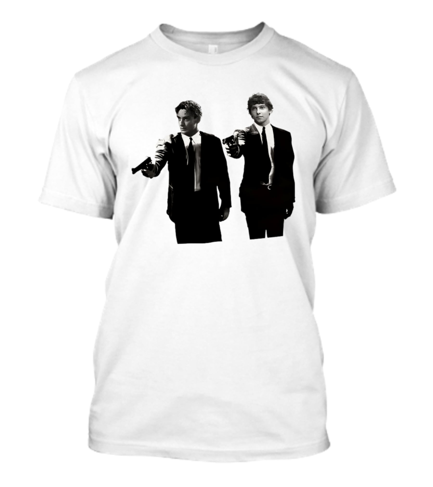 George Russell Kimi Antonelli Pulp Fiction Racing Showdown T-Shirt