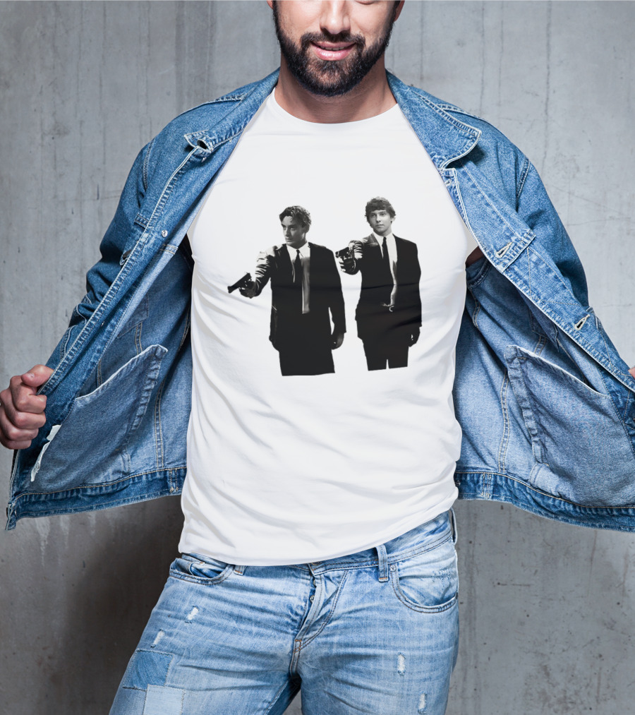 George Russell Kimi Antonelli Pulp Fiction Racing Showdown T-Shirt