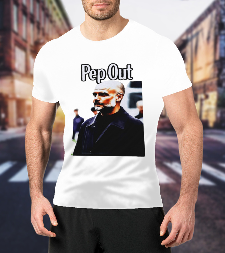 Pep Out Football Manager Critique T-Shirt