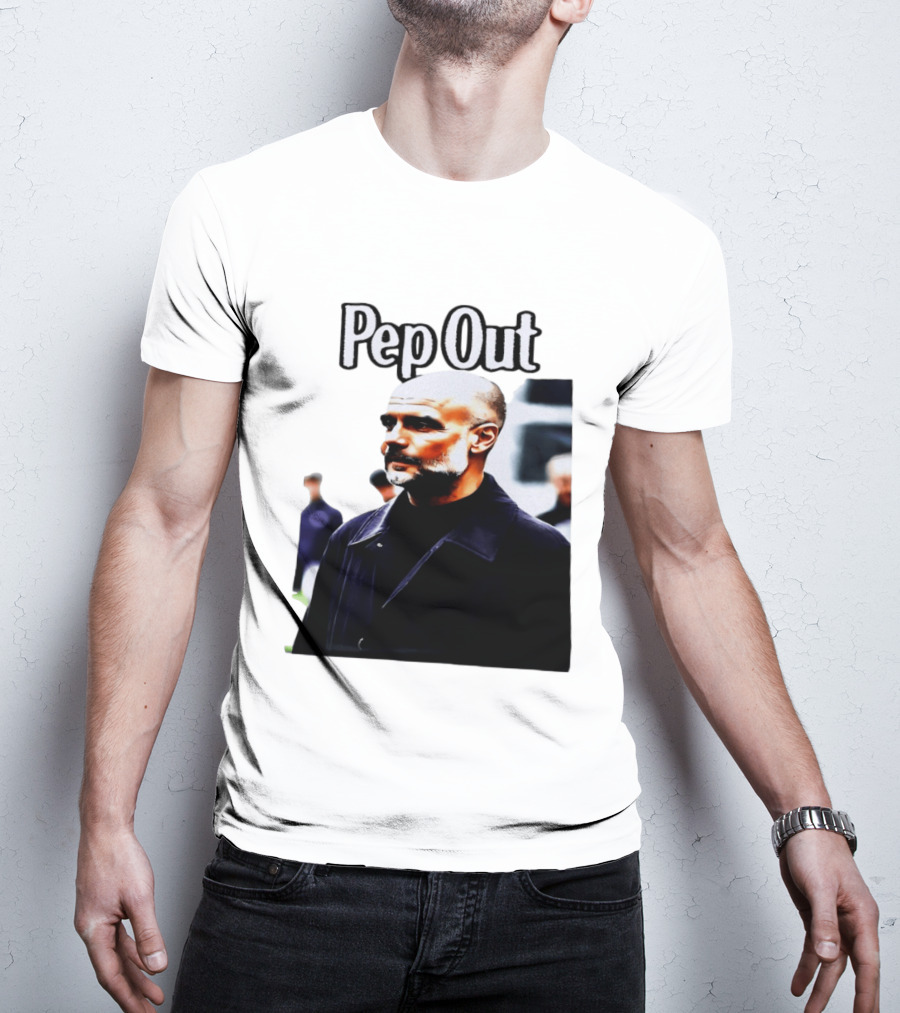 Pep Out Football Manager Critique T-Shirt