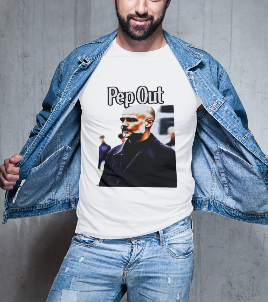 Pep Out Football Manager Critique T-Shirt