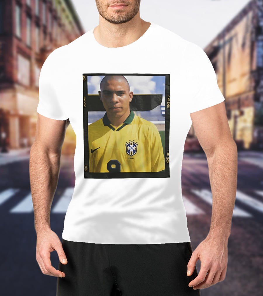 Brazil 2026 Ronaldo Nazario Heritage Nike 9 Jersey T-Shirt