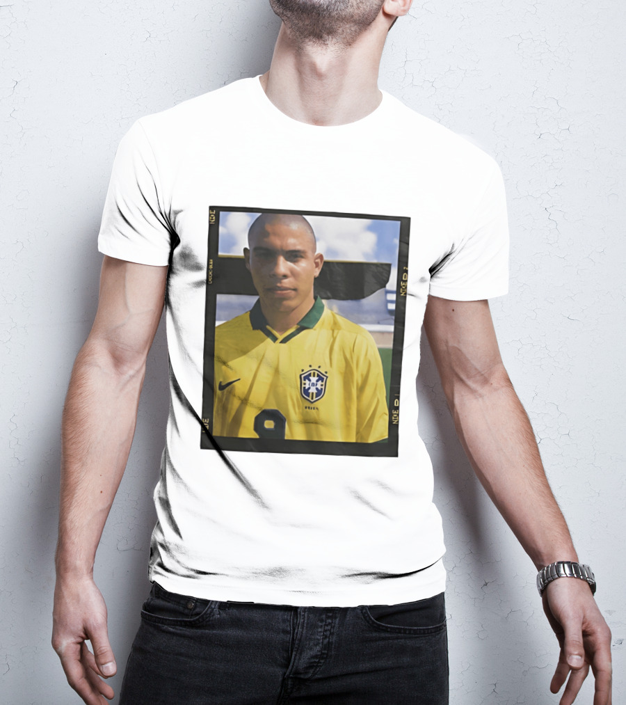 Brazil 2026 Ronaldo Nazario Heritage Nike 9 Jersey T-Shirt