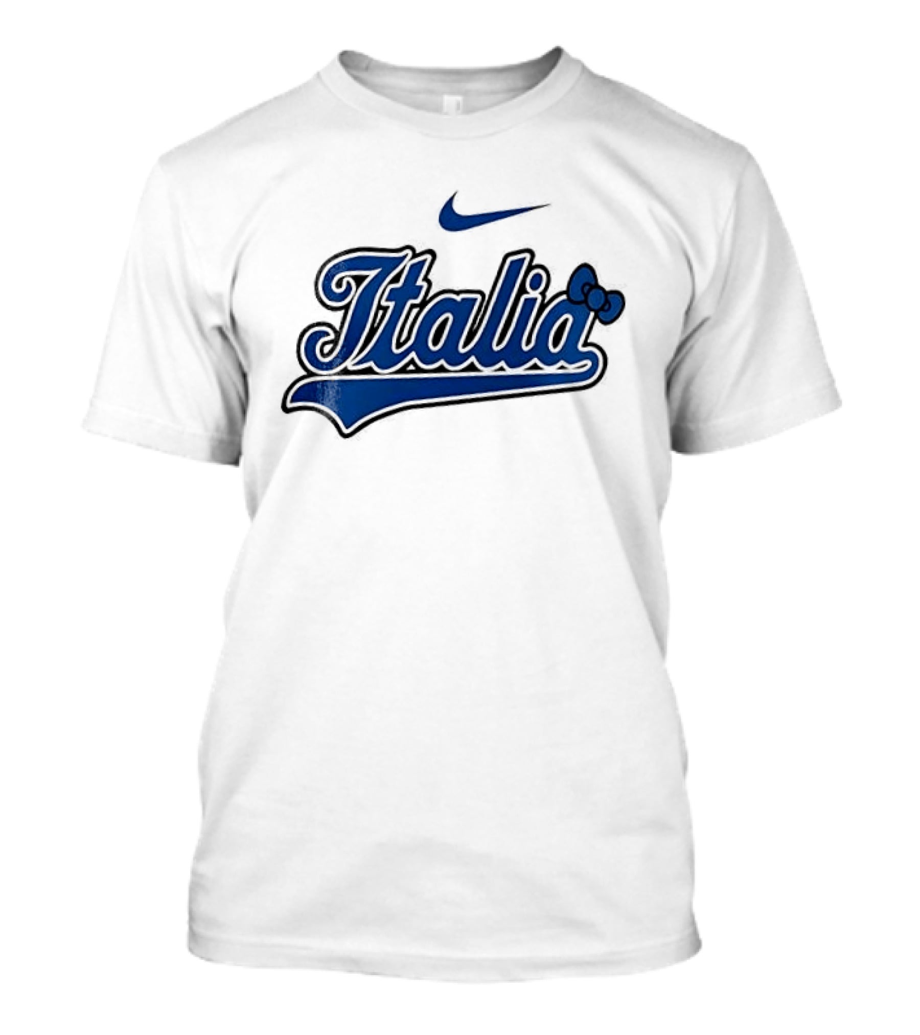 Italia Nike Hello Kitty Baseball Collaboration T-Shirt