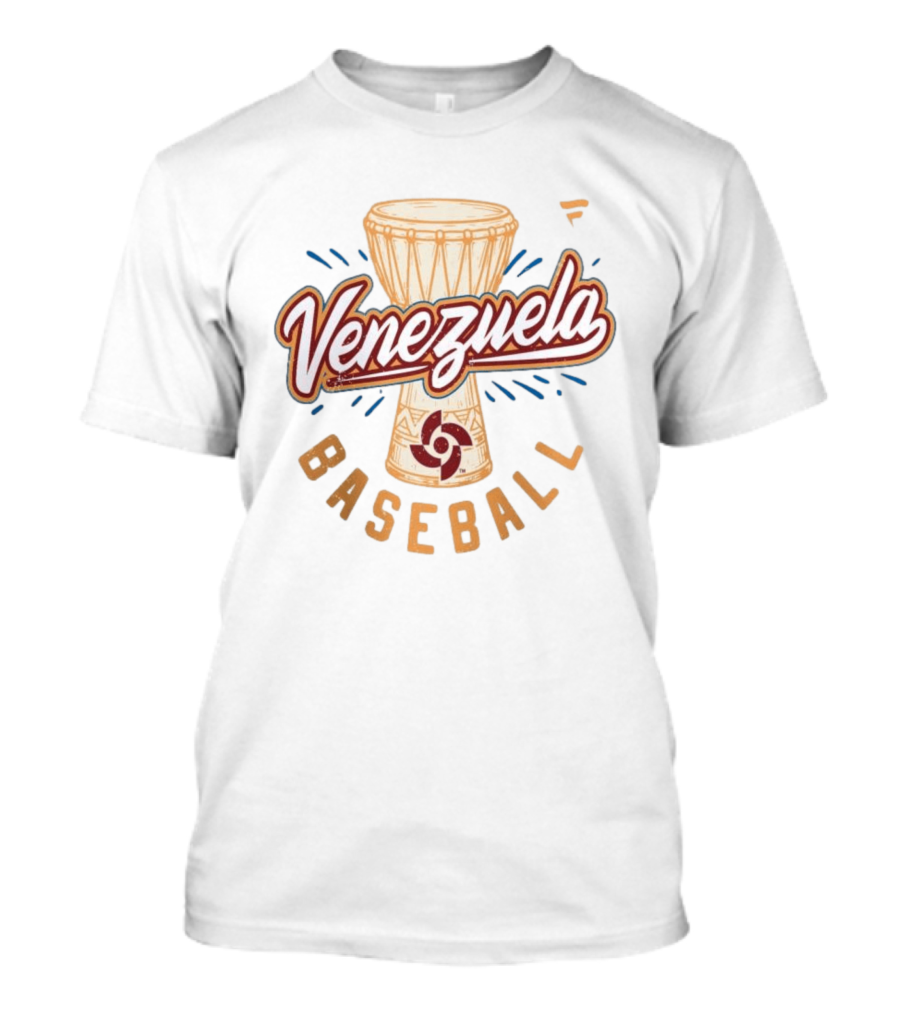 Venezuela Baseball 2026 World Baseball Classic Drum T-Shirt