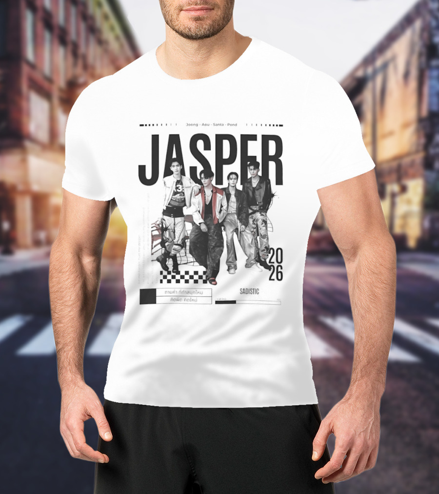 Jasper 2026 Joong Aou Santa Pond Fashion T-Shirt