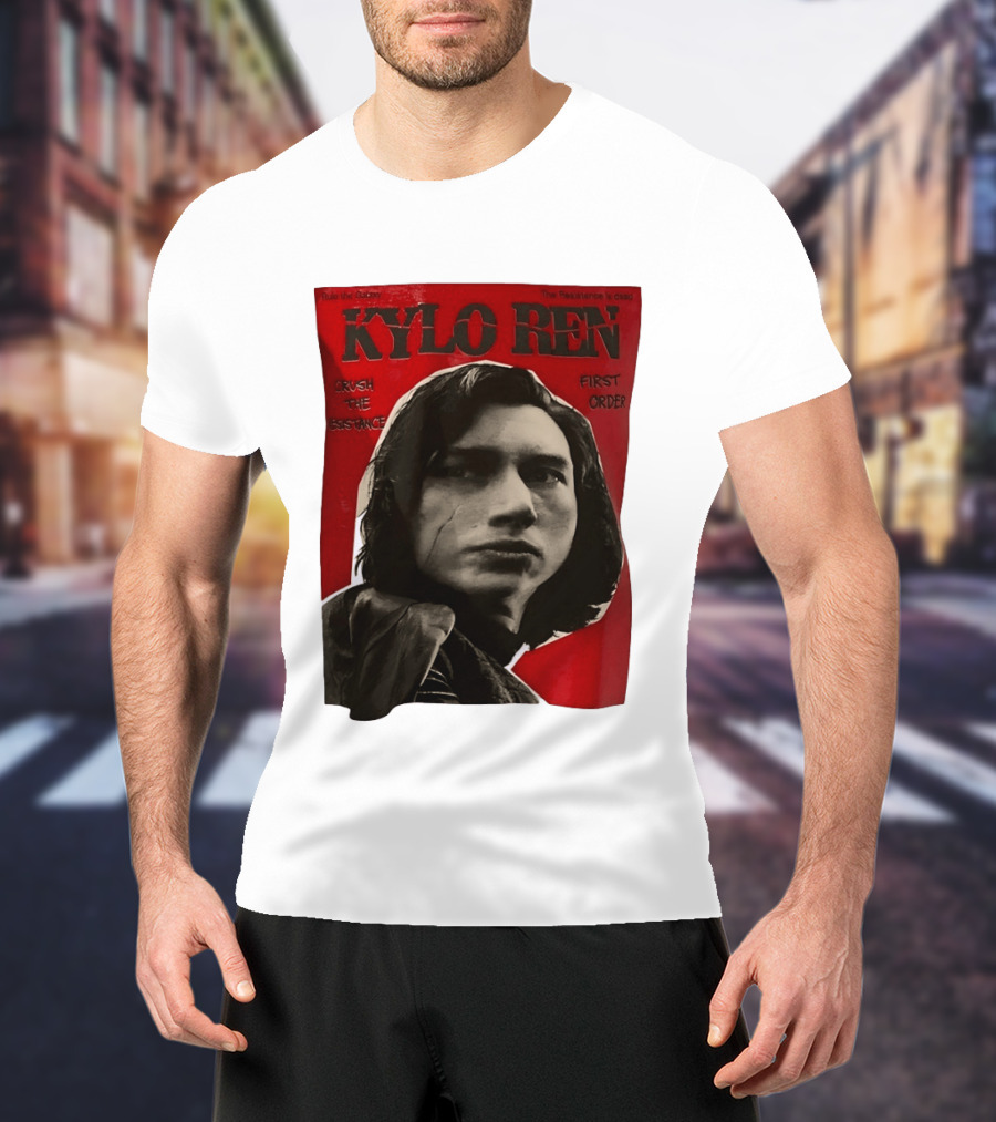 Kylo Ren Crush The Resistance First Order Rule The Galaxy T-Shirt