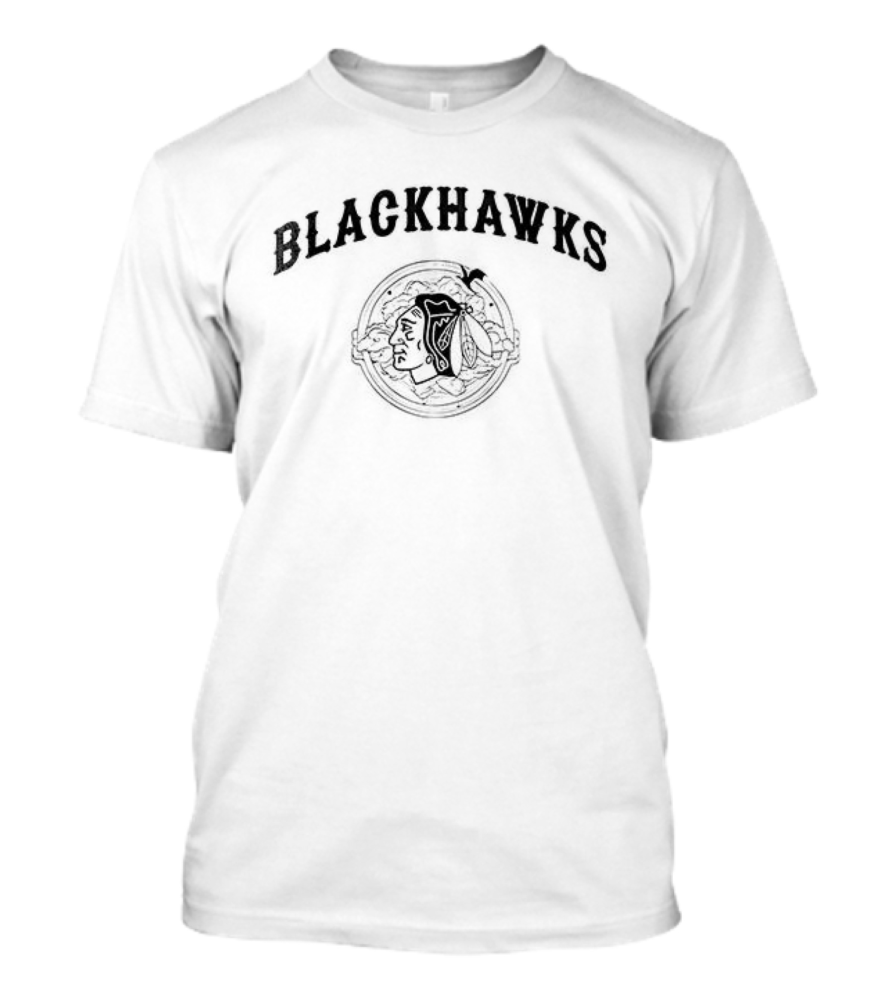 Blackhawks Fourth Wing Night Collaboration T-Shirt