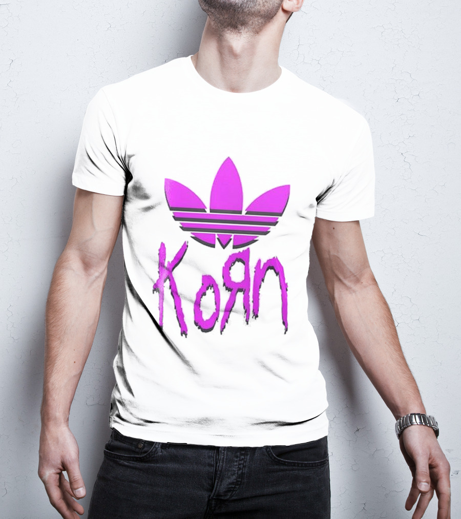 Korn Euro Tour 2026 Adidas Trefoil T-Shirt