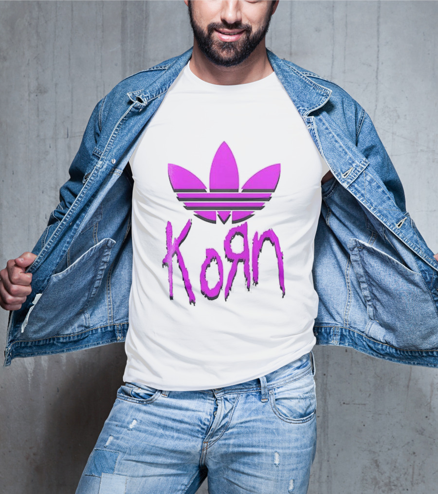 Korn Euro Tour 2026 Adidas Trefoil T-Shirt