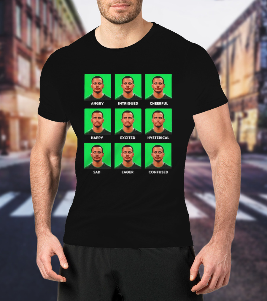 Faces Of Mazzulla Different Expressions T-Shirt