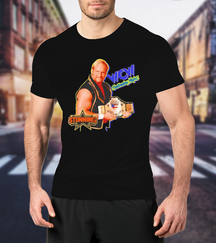 Stunning Steve Austin WCW Saturday Night United States Champion T-Shirt